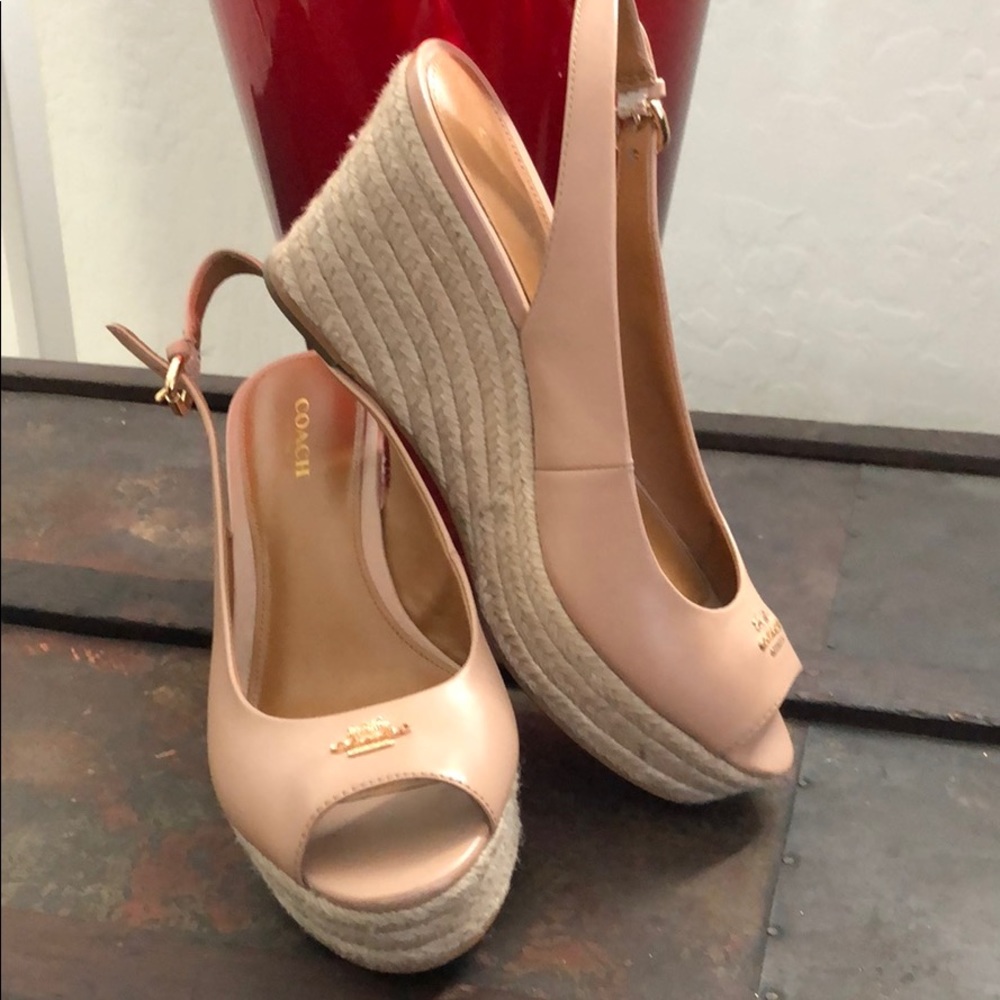 Worn Once Coach Heels